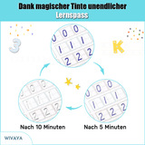 Schreibwunder Lernset – Leichter lernen mit Spass und wiederverwendbaren Lernheften