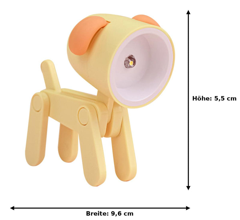 GlowyPups Kinderlampe – Sanftes Licht für süsse Träume und sicheres Spielen